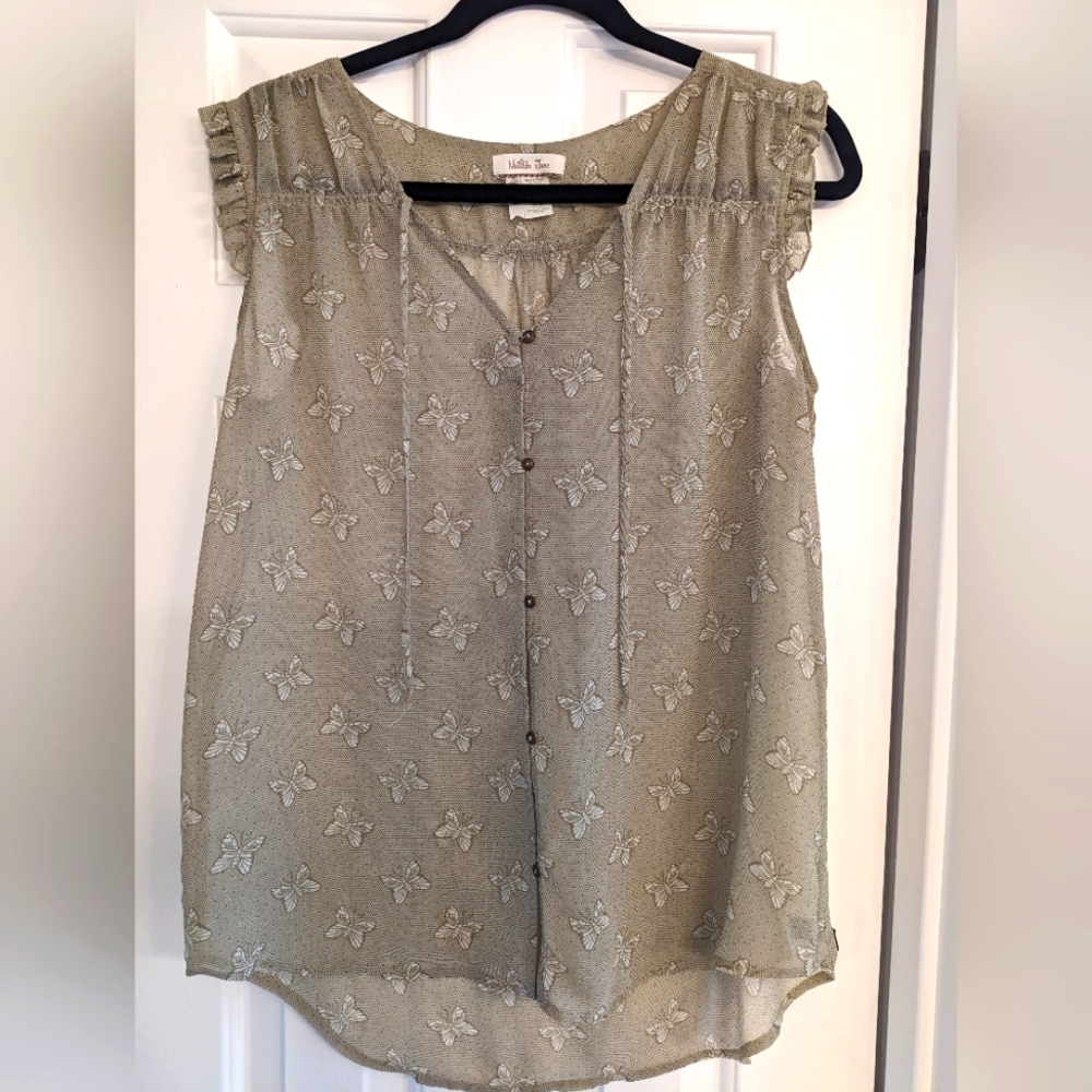 Matilda Jane sheer butterfly top
